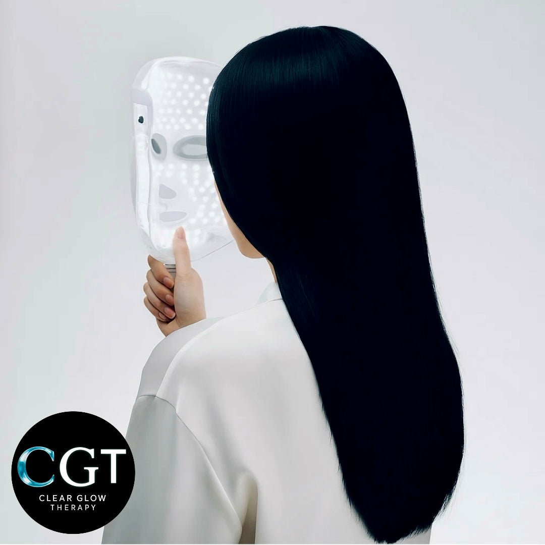 LED Halo Mask Clear Glow Therapy