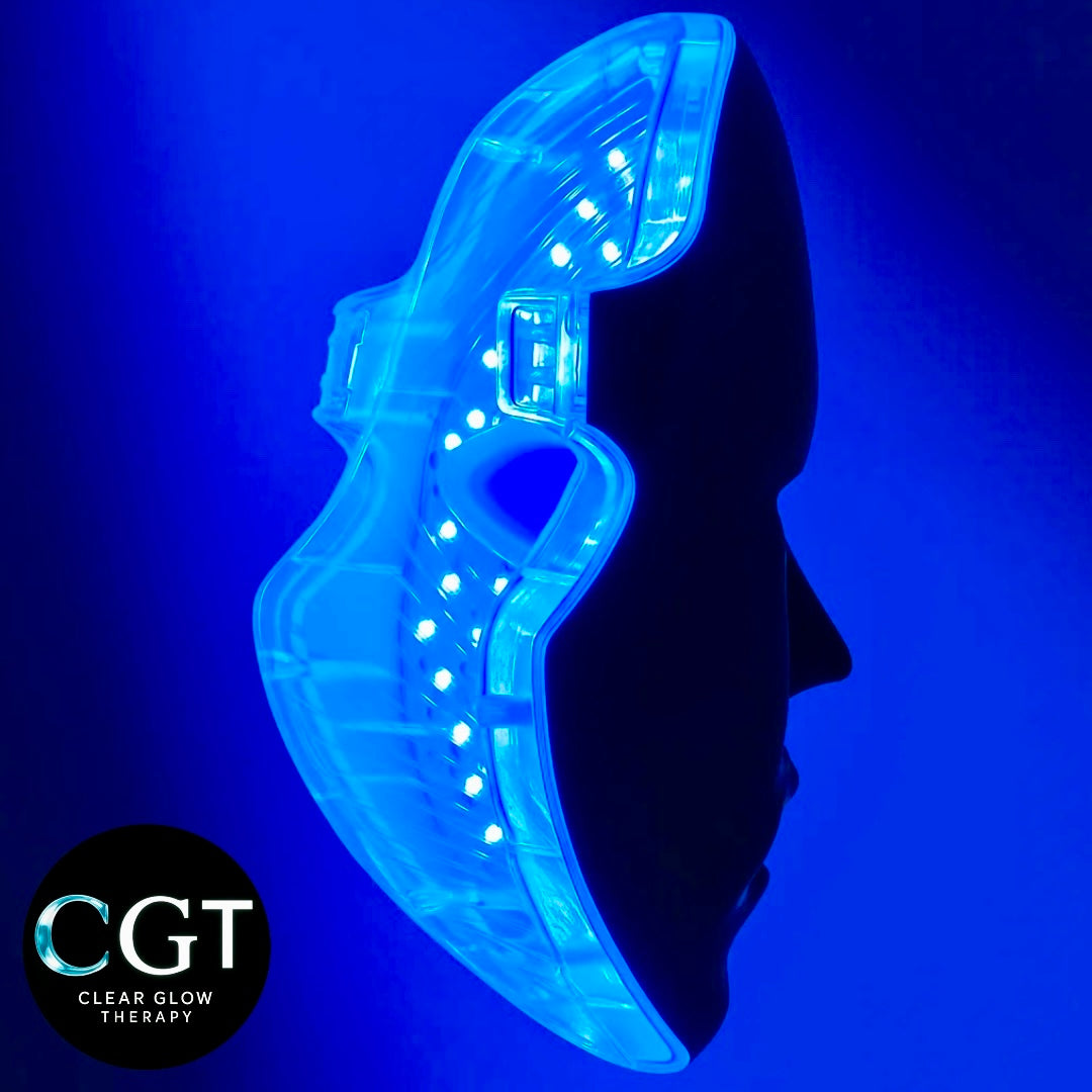 LED Halo Mask Clear Glow Therapy