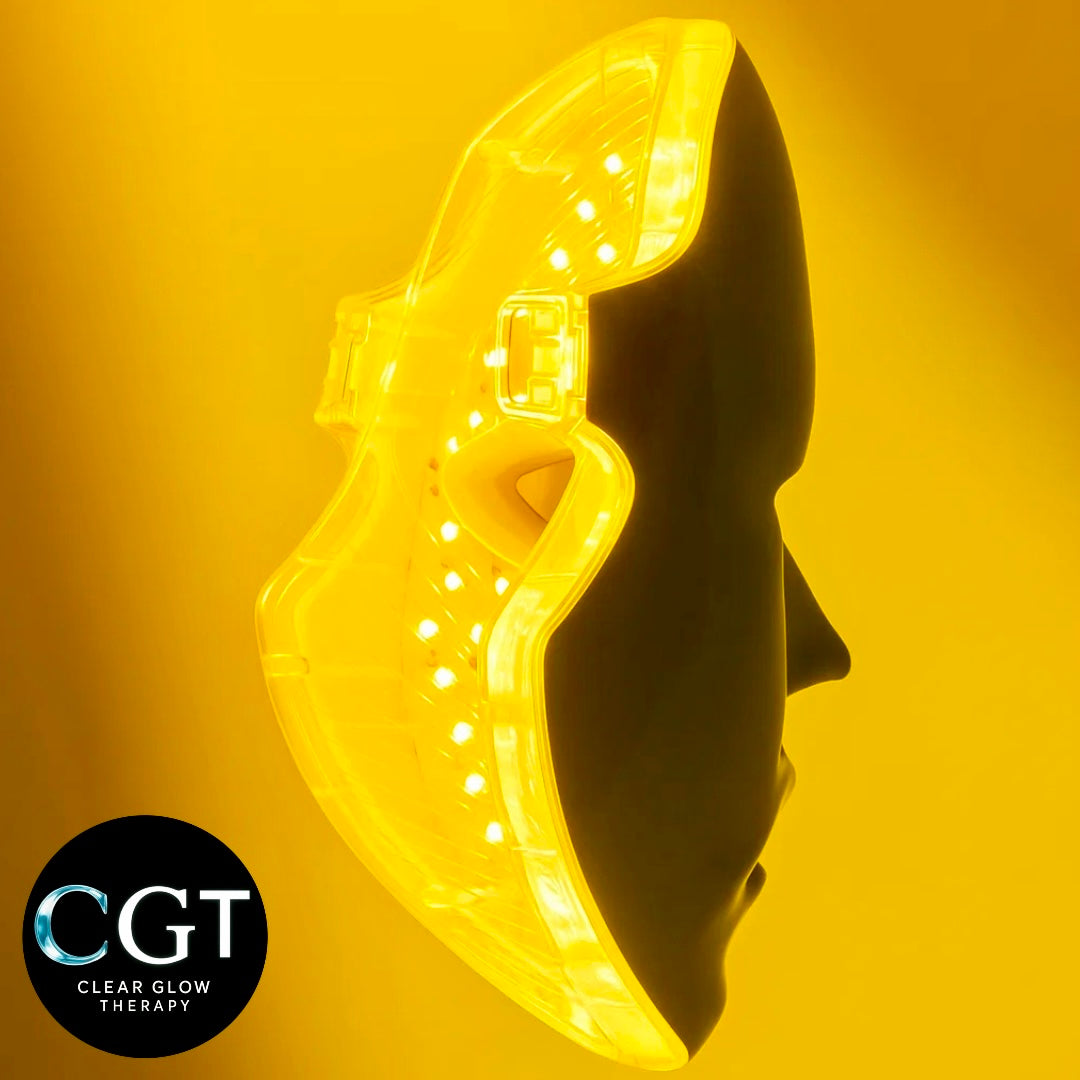 LED Halo Mask Clear Glow Therapy