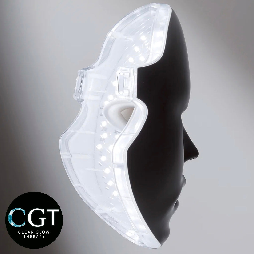 LED Halo Mask Clear Glow Therapy